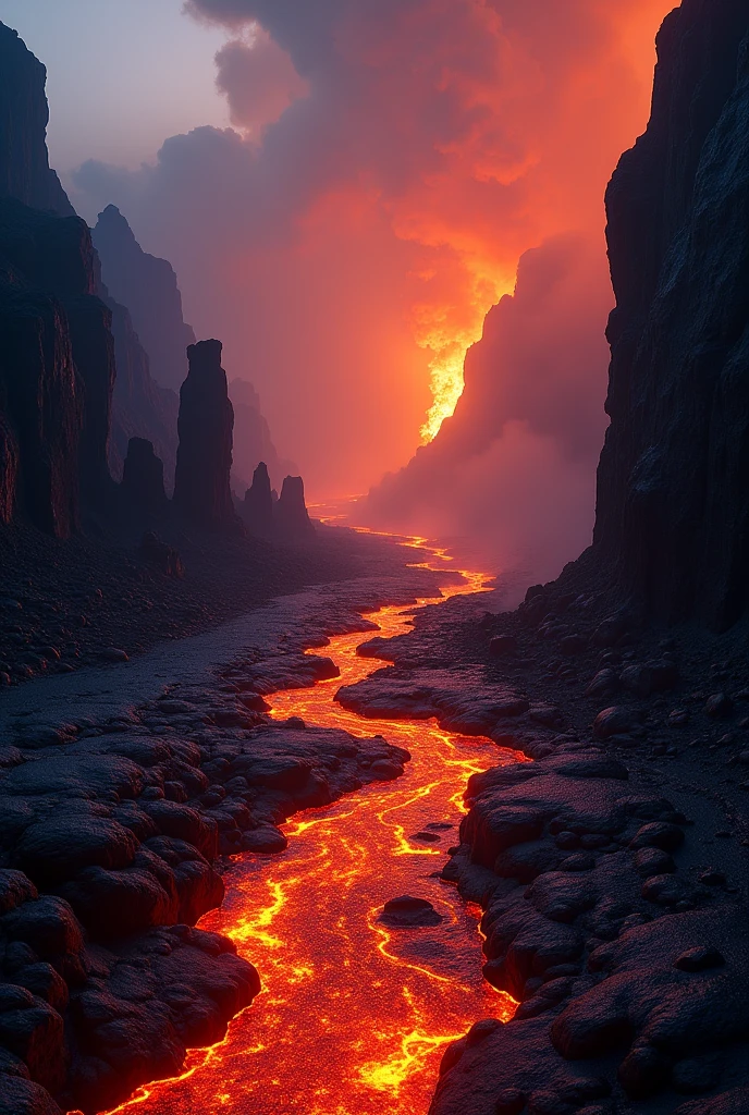 lava river
