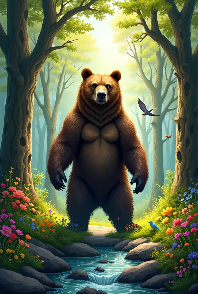 Image of a bear with a big penis