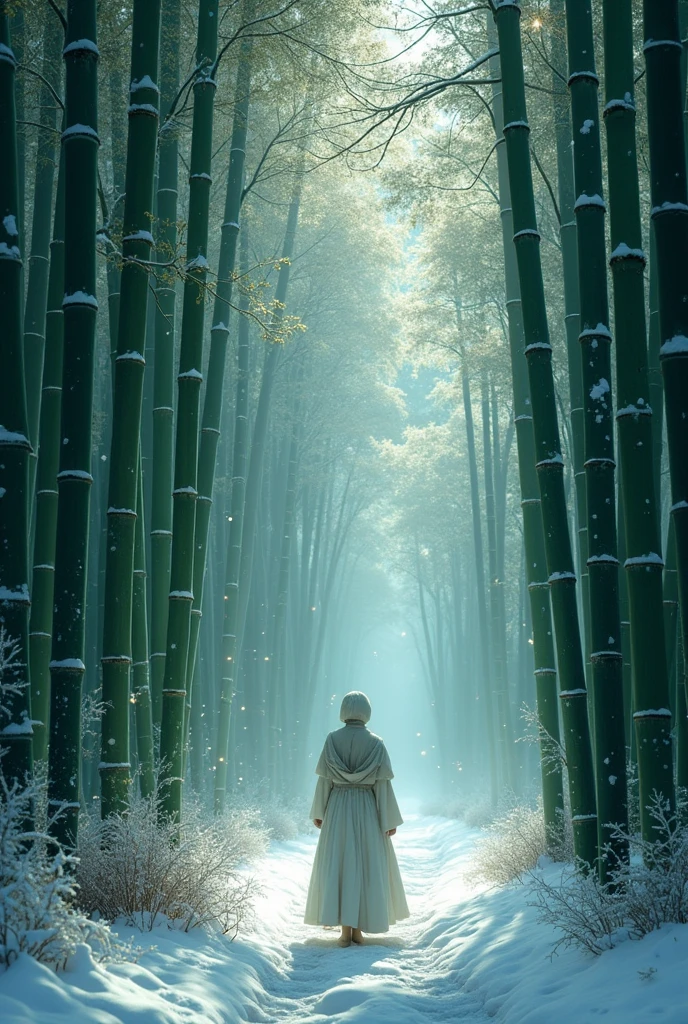 Movie Posters、bamboo forest、Snow Scene