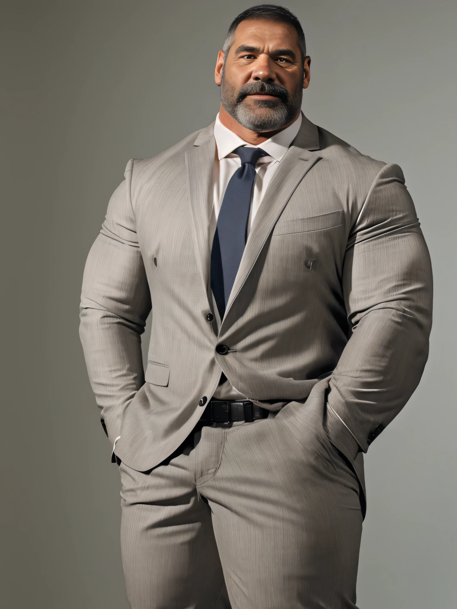 burly virile hairy werelion, in a suit of armor, a himbo muscle daddy, middle-aged dilf, hirsute, overmuscular and musclebound, bulging veiny muscles, a warrior's build, a bodybuilder's physique, long bushy and a thick mustache, a square jaw, handsome and dreamy, grey hair, a knight clad in full armor