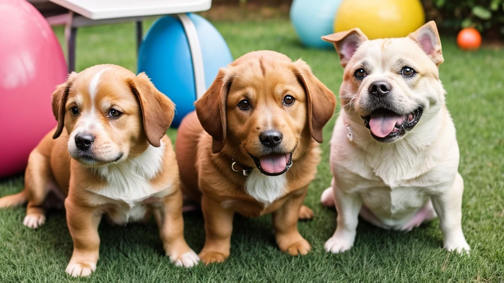 Cute dog、Comical dog