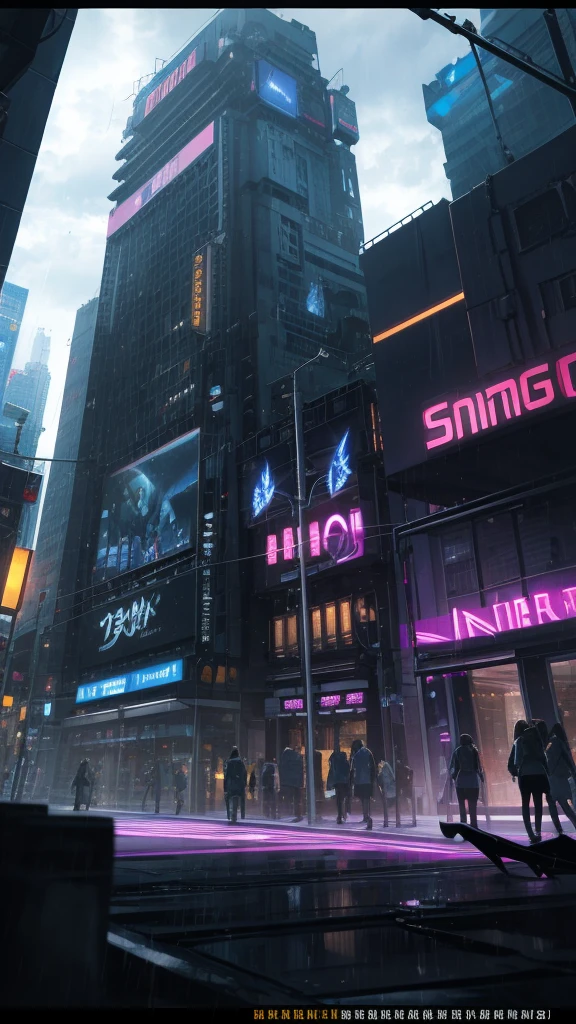 scenecy, Highly detailed portrait of street corner, When lightning strikes, rainstorms and cloudy skies, Neon and cyberpunk background, A butterfly hovers near a street lamp, glowing, The light from the back window is backlighted, tmasterpiece, Best quality at best, Complicated details, absurd res, color difference, depth of fields, professional photoshooting, gentlesoftlighting, Tone-mapping, The is very detailed, Focus sharp, dramatic lights, Complicated details, Cinematic, 8K, Incredible shadows, actual, (very highly detailed background:1.0)