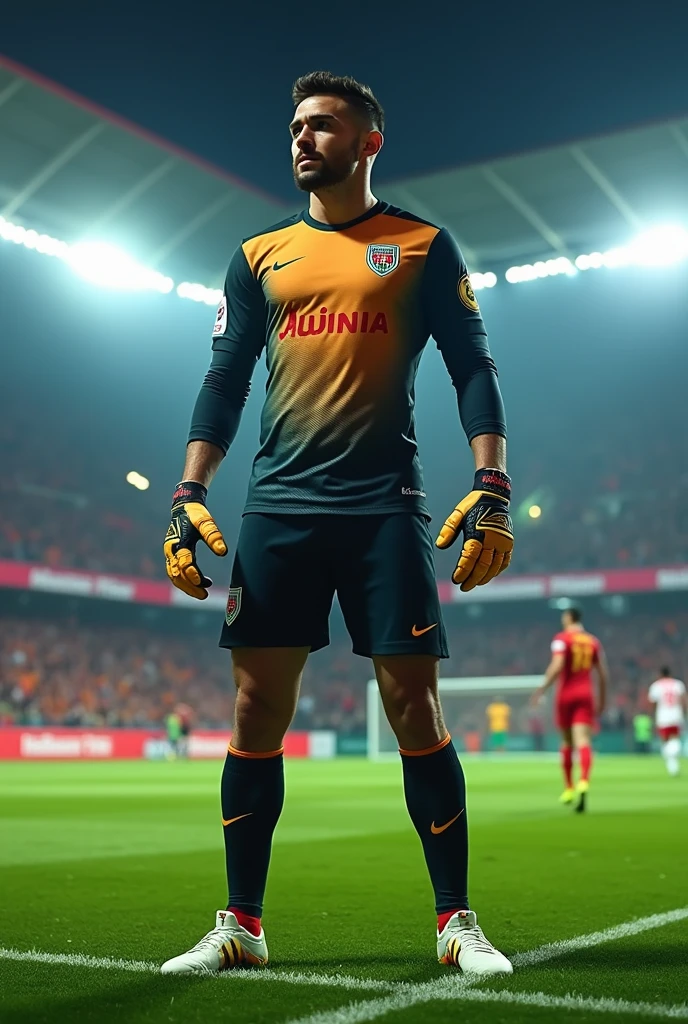 Naymer as a goalkeeper