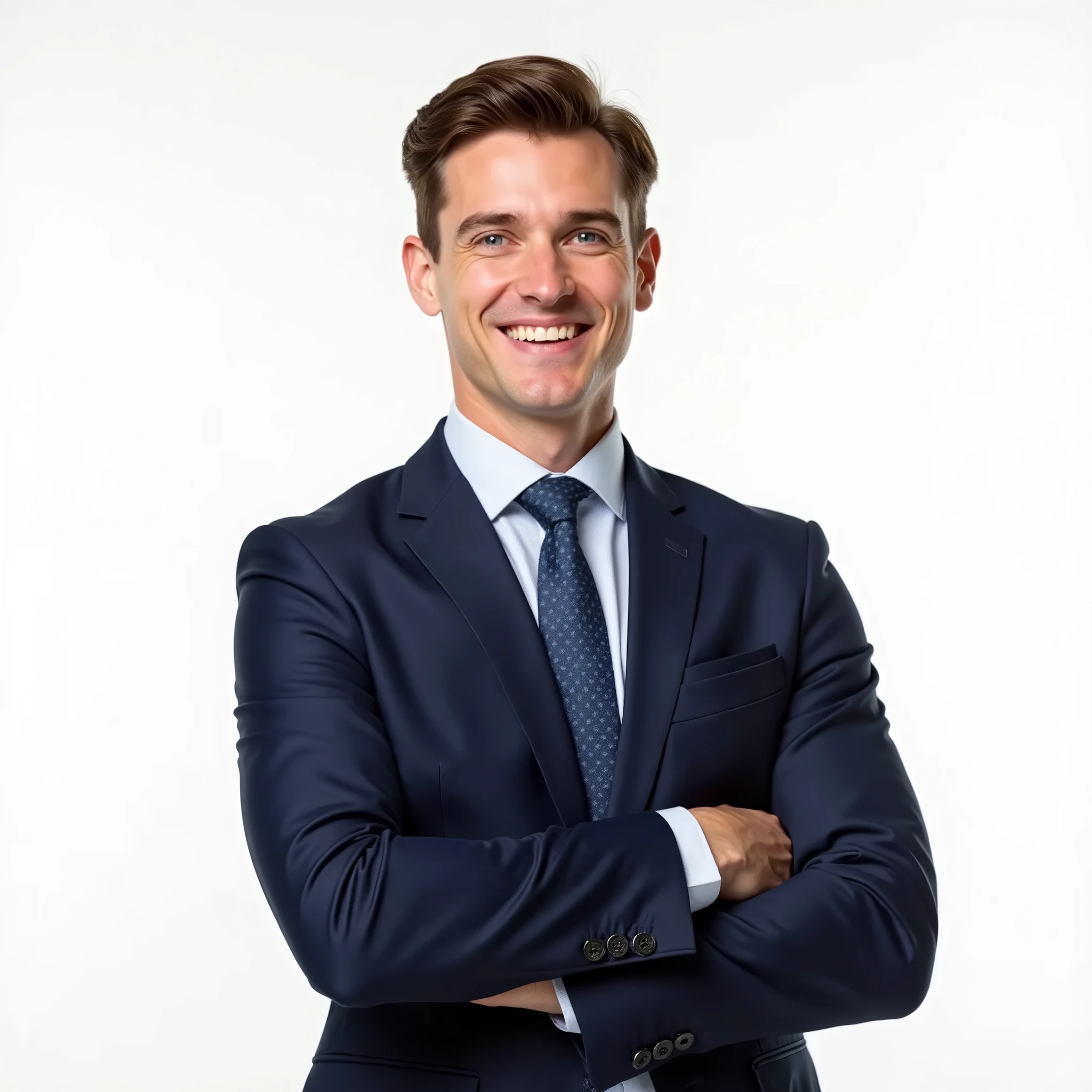 photos of a young white man with a white background to use in a political election campaign
