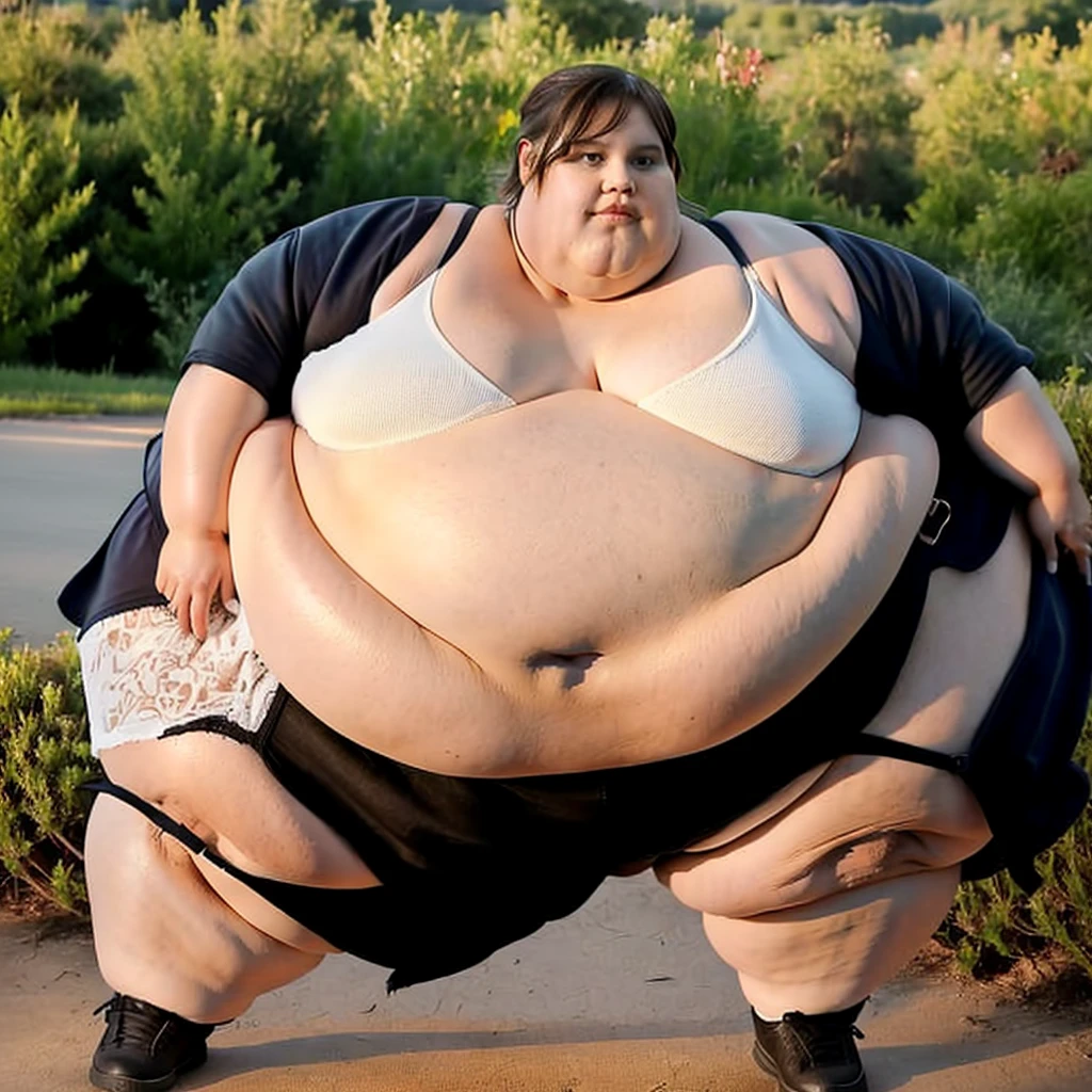 Jenna Ortega massive morbidly obese immobile ssbbw too fat to walk