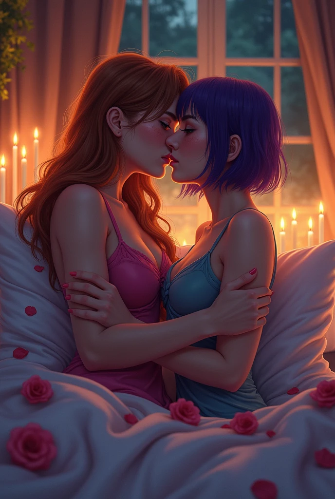 Girls having sex