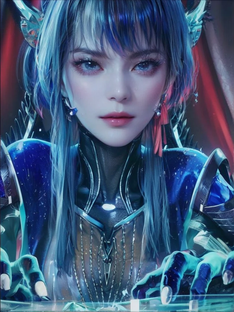 143
(20 year old woman), (surreal), (High level image quality), ((beautiful hairstyle 46)), ((short hair:1.46)), (breasted:1.1), (lipsticks)