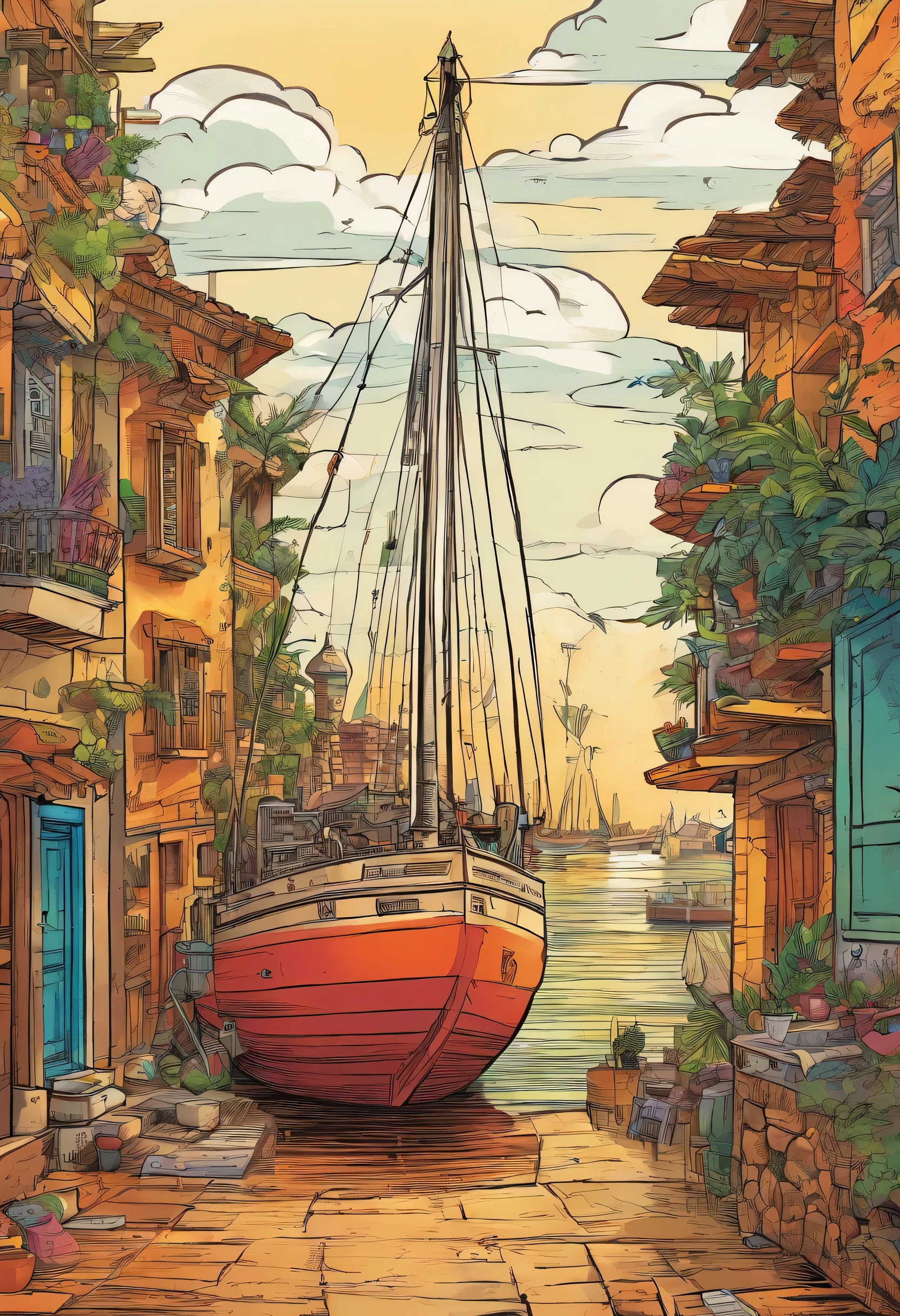 Paper boat