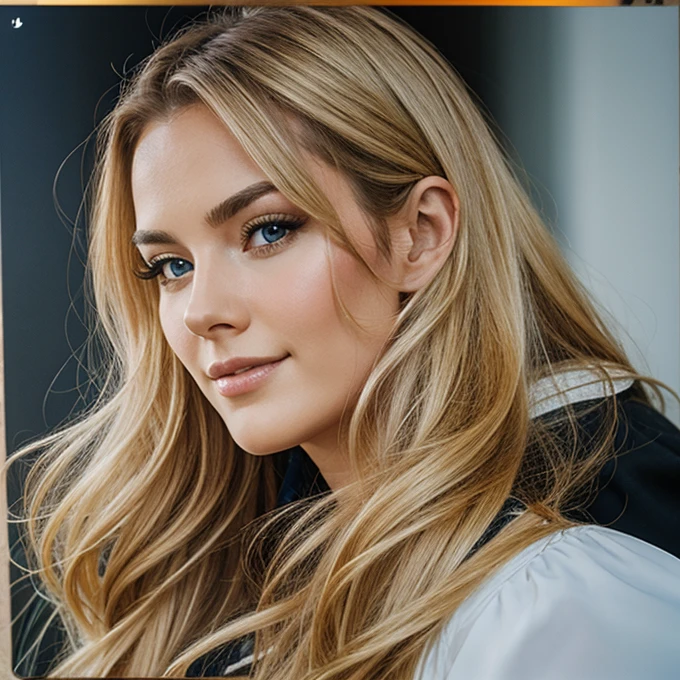 (Highest quality、4K、8k、High resolution、masterpiece:1.2)、Very detailed、(Genuine、Realistic、Realistic:1.3)、1 Nordic woman、smile、(Hairstyle:random)、(hair color:blonde)、Finnish, Norwegian, Swedish、Danish、Icelandic