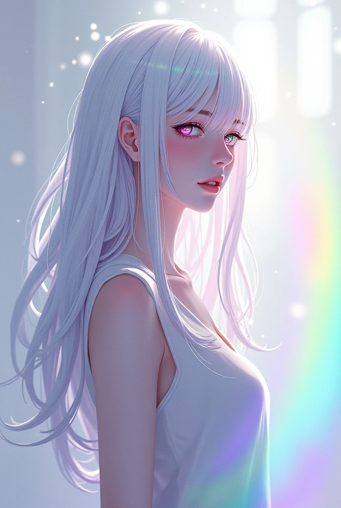 (Masterpiece:1.2), best quality, (illustration:1.2), (ultra-detailed), hyper details, (delicate detailed), (intricate details), (cinematic light, best quality Backlights), clear line, soloist, perfect body, nude, (1girl), short straight white hair and grey eyes, orgasm face, barefoot, (shy: 1.2 ), (makeup), high contrast, (best illumination, an extremely create and beautiful), orgasm face, (cinematic light), colorful,