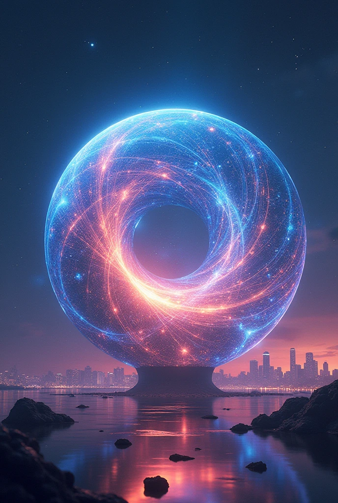 Make a weapon called "Singularity Core" Let it be like an anime-style ball