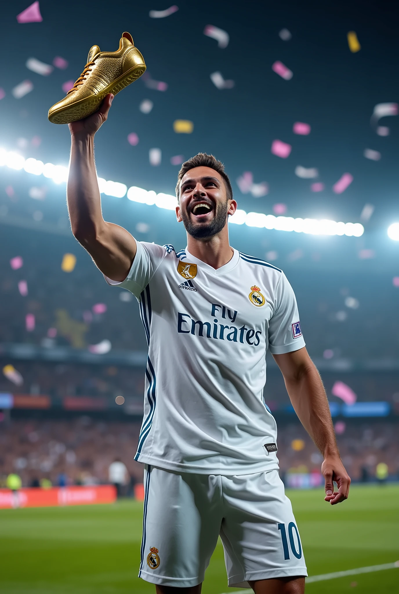 football player, ENDRICK REAL MADRID WINNING GOLDEN SHOE