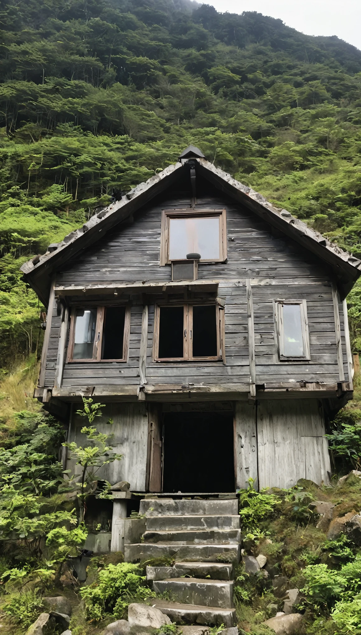 Mountain hut、Creepy、Nobody、