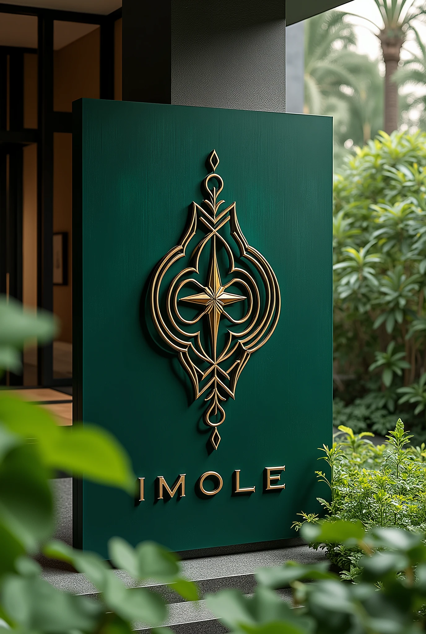 Hello dear friend, we have just created a very beautiful residence called IMOLE Residence. Propose moi un logo pour cette résidence 
