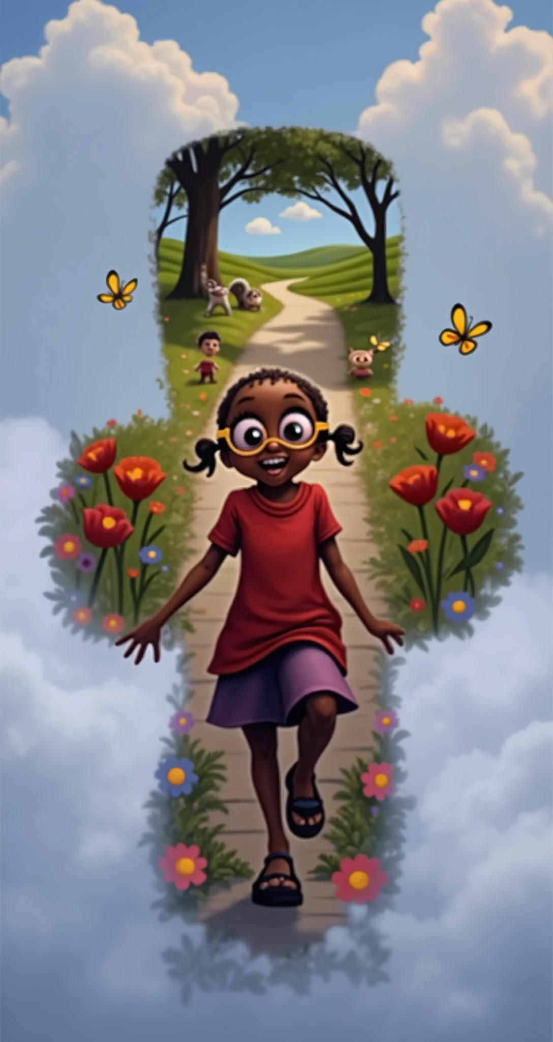 Create a cartoon drawing of this image