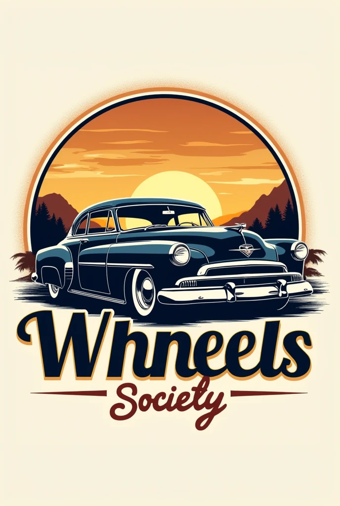 Commercial logo for vintage vehicle group