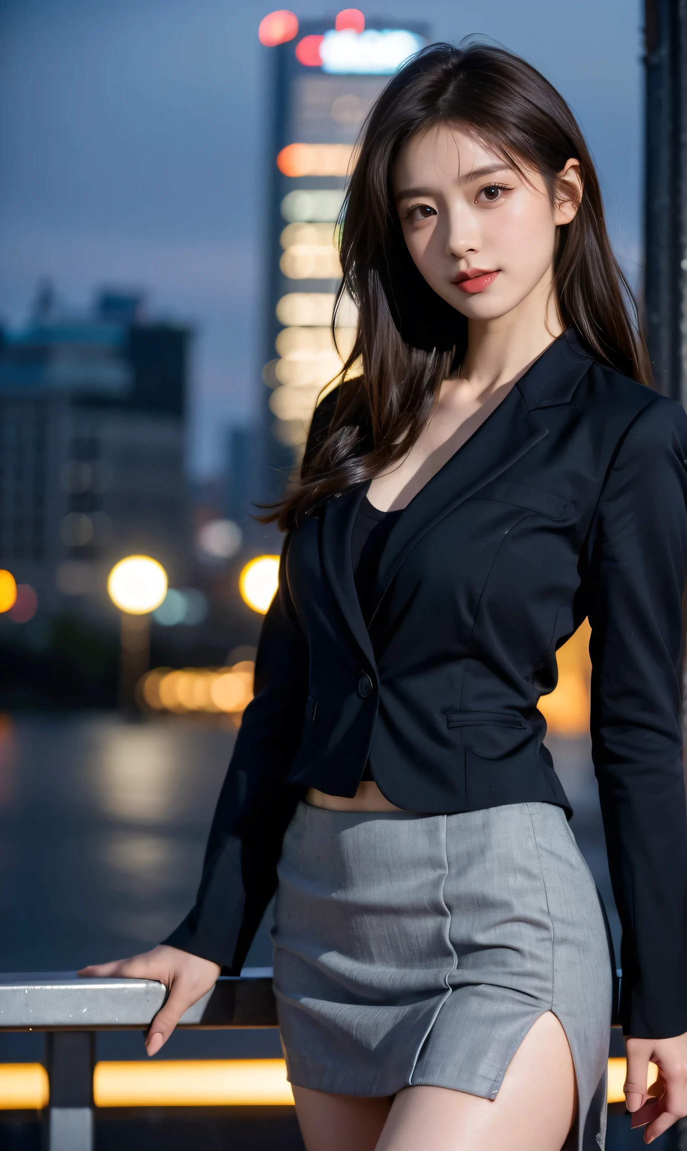 Woman in a suit standing on the sidewalk,((40-year-old woman))、、Dark brown hair color、Hairstyle using bangles.々Hairstyle、Hairstyles of different lengths、(8k, RAW Photos, Highest quality, Tabletop: 1.2),、(Realistic, Realistic: 1.3), Cityscape, Day, Sunny Morning, Professional Lighting, Photon Mapping, shirt, (Woman in a suit,) Silk Suit、Pencil Skirt、Tight Skirt、((Delicate photo)),(Detailed RAW Photos), (Tabletop:1.25), (Highest quality:1.6), (Ultra-high resolution:1.5), (Realistic:1.75), 8k resolution, Canon EOS R5, 50mm, absurdes, Very detailed,Cinema Lighting,(Skirt flip:1.2)、Bing Caution:1.1、the wind is strong、smile、I flipped up my s、Simple panties、Hold the heskirt、Get angry、in trouble、