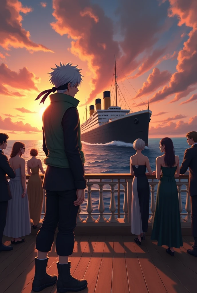 Kakashi hatake in the titanic
