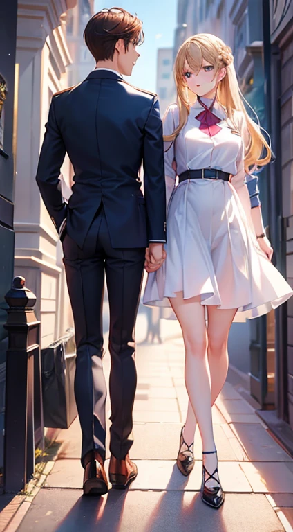 Uniforms，youthfulness，ellegance，couple