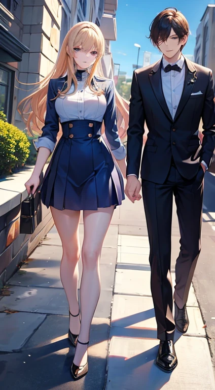 Uniforms,youthfulness,ellegance,couple