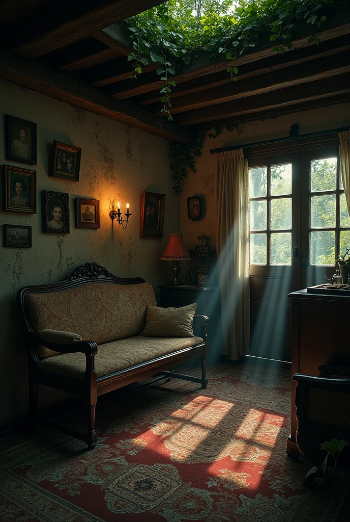 Camila's house: This could be a place of refuge and memories, but also a space full of mysteries and secrets related to the disappearance of his parents.