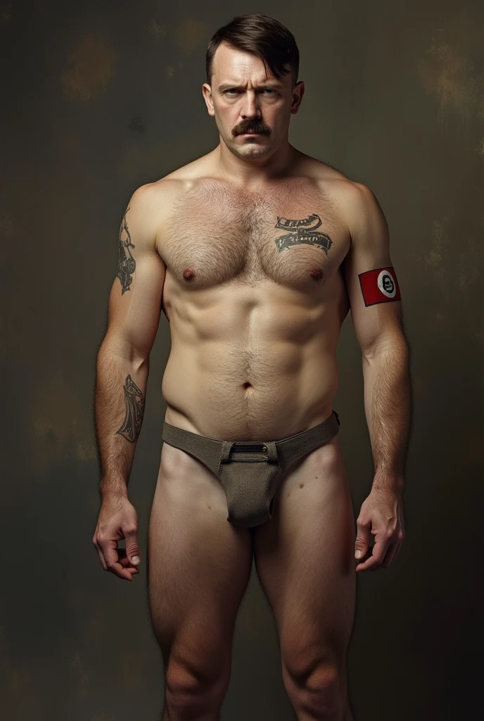 Make me Hitler without clothes, that his thick penis can be appreciated