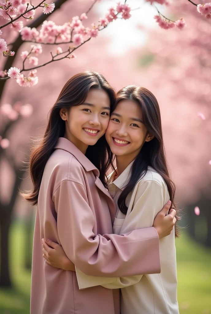 You can make Korean actor Nam Joo Hyuk and me hug each other
