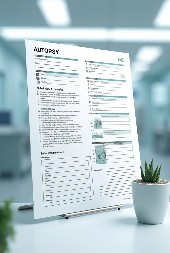 autopsy template document