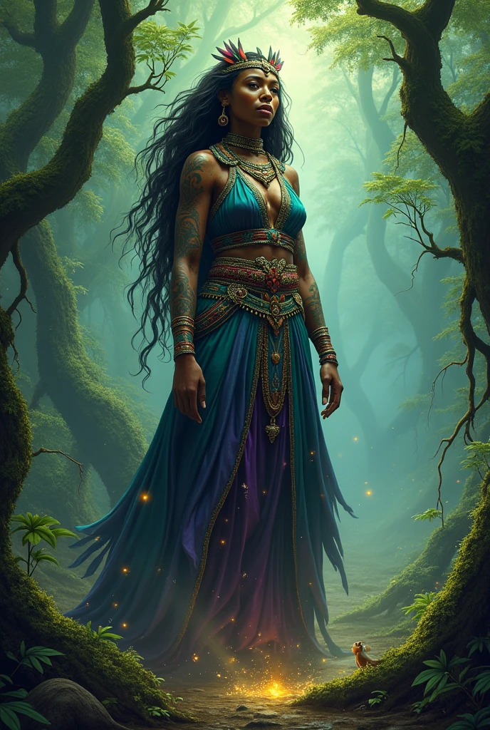 huge witch woman african