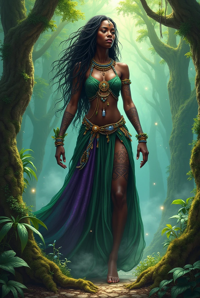 huge witch woman african