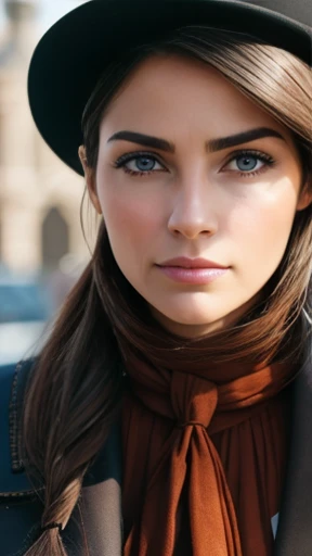 A woman -Loubavitch focus on the face 