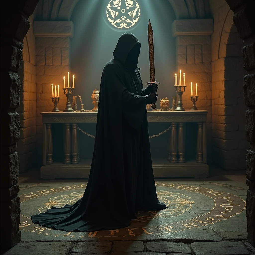 Occultism doing ritual