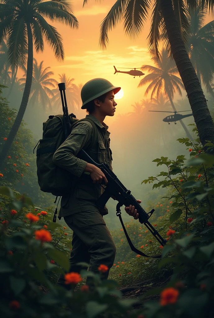 Trails in the sky, Vietnam war
