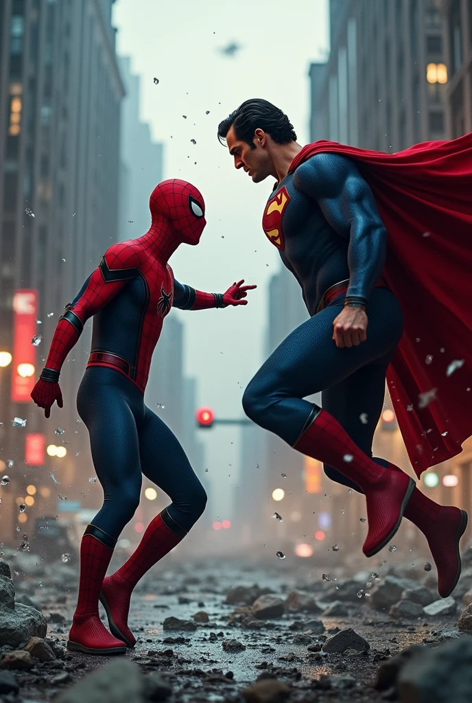 Spider-Man kill super man