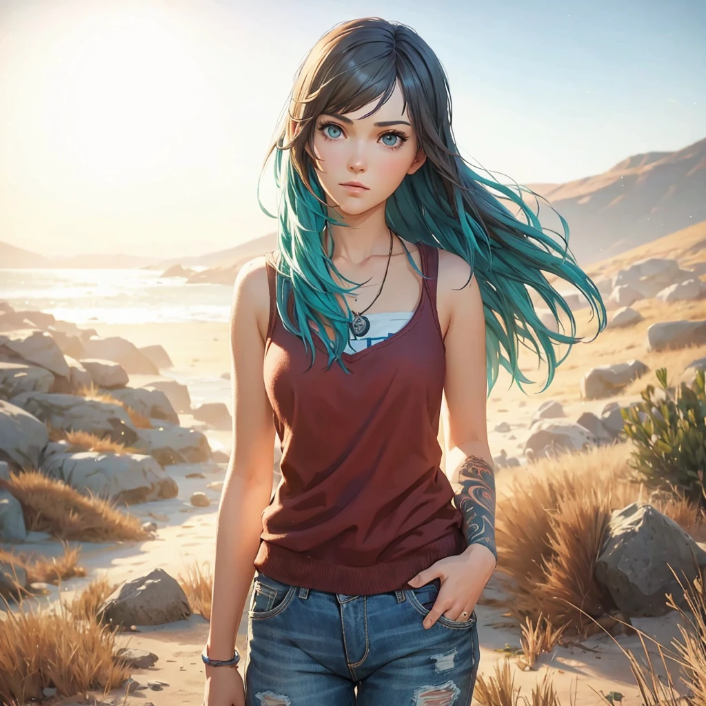 Make it life is strange portrait style
