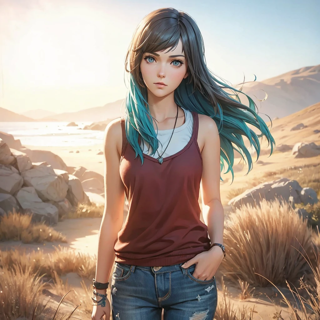 Make it life is strange portrait style