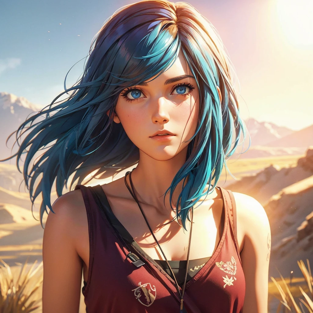 Make it life is strange portrait style 