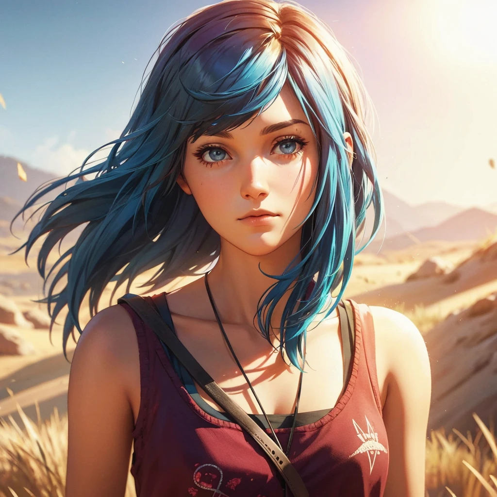 Make it life is strange portrait style