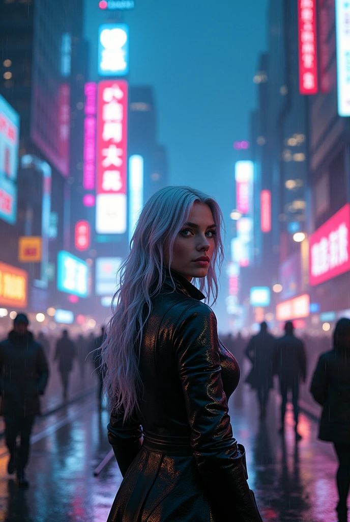 cyberpunk street. natta. Raby. neom lights