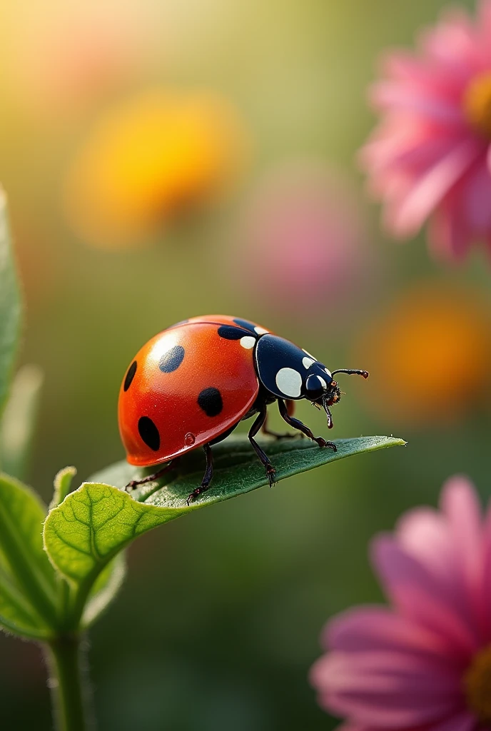 ladybird with tie