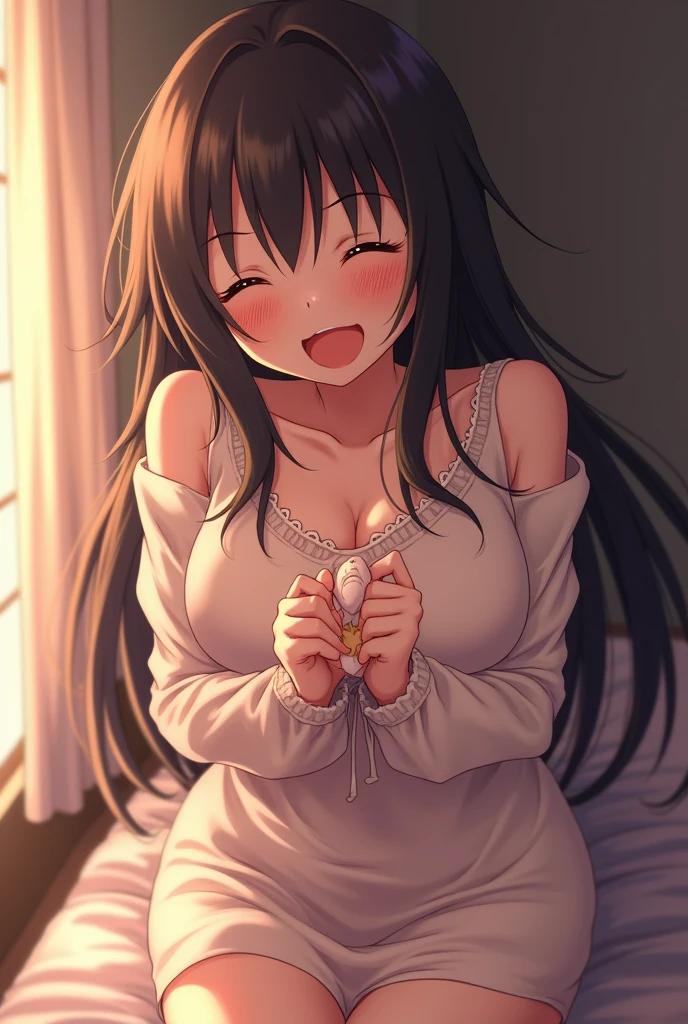 2D image of Rena Yamimi having sex while moaning