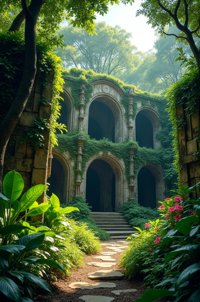 Old building in jungle oldest
