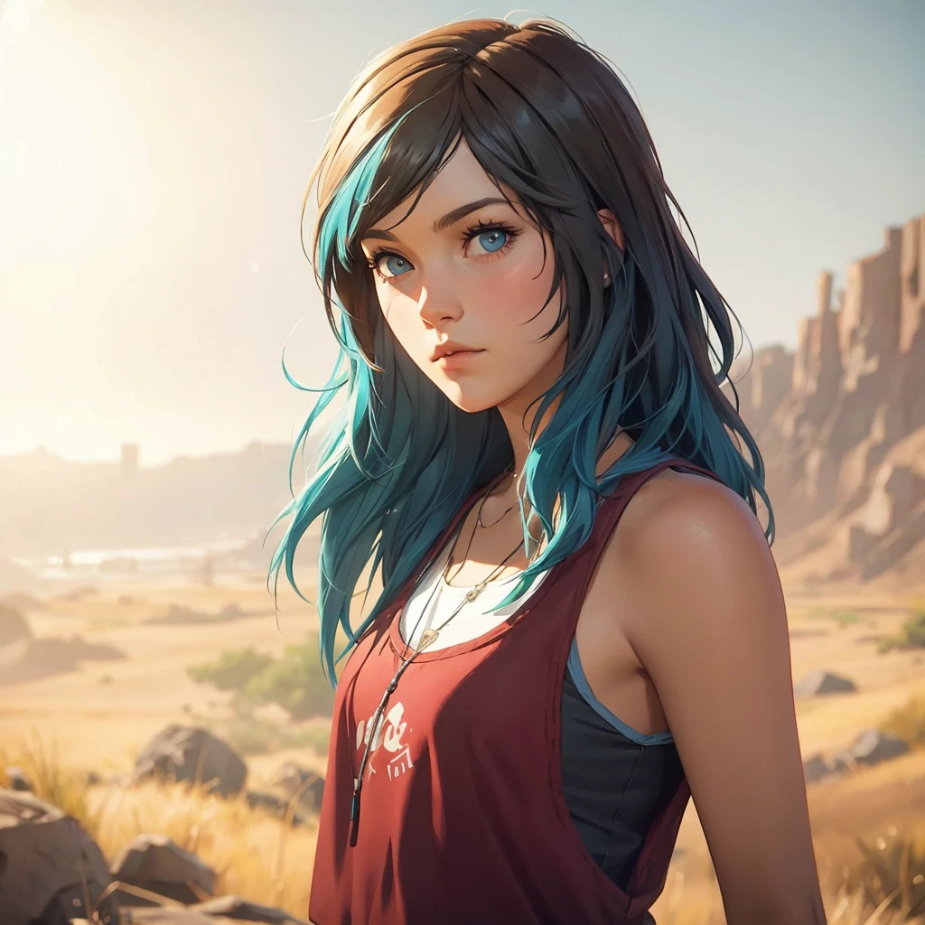 Make it life is strange portrait style