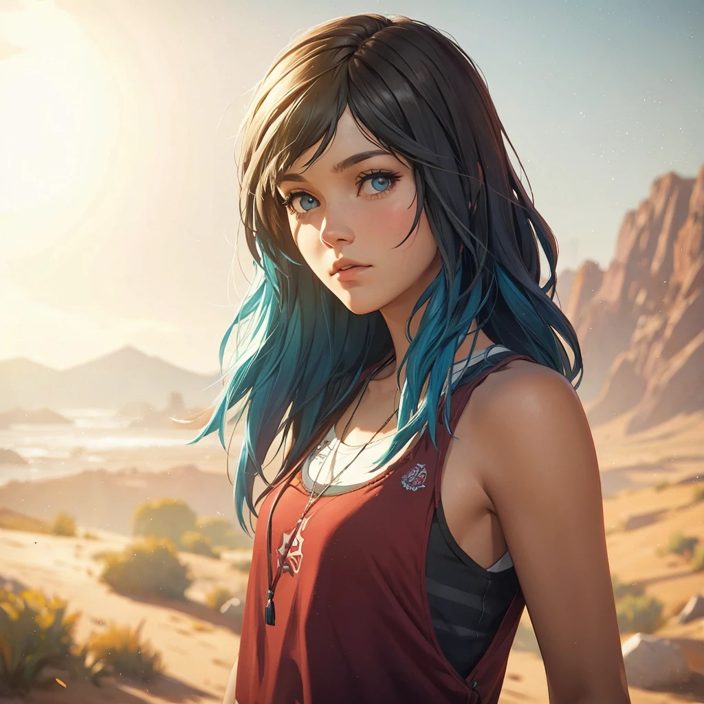 Make it life is strange portrait style