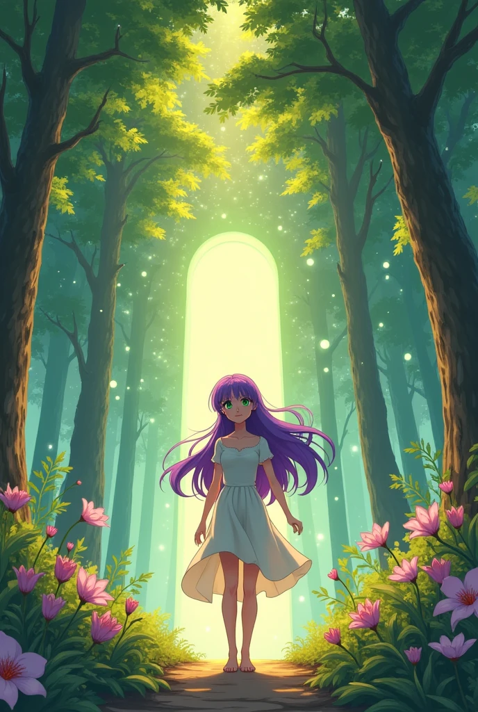 Unlocking Your Potential: The Journey to Self-Creation and Continuous Growth" use anime character