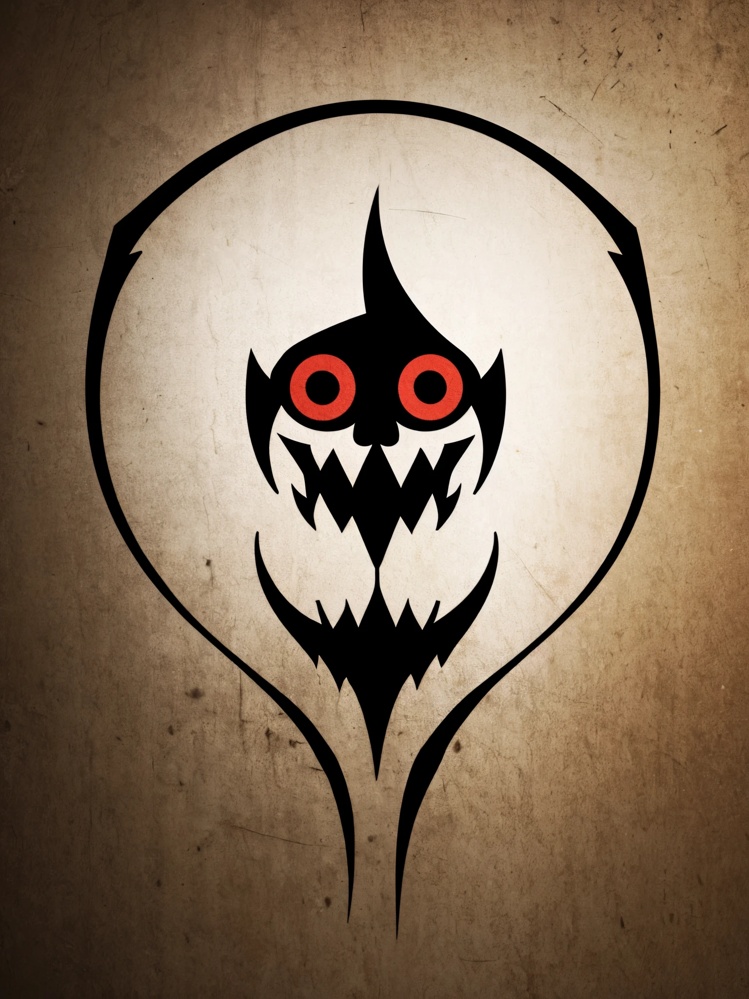 scary logo