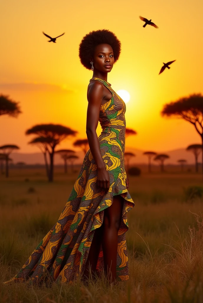 african woman