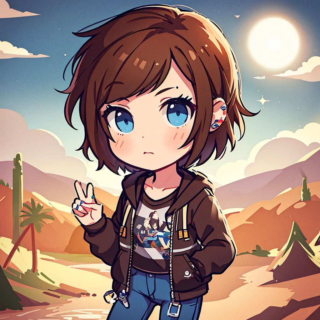Make it life is strange portrait style