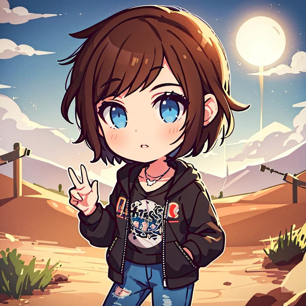 Make it life is strange portrait style