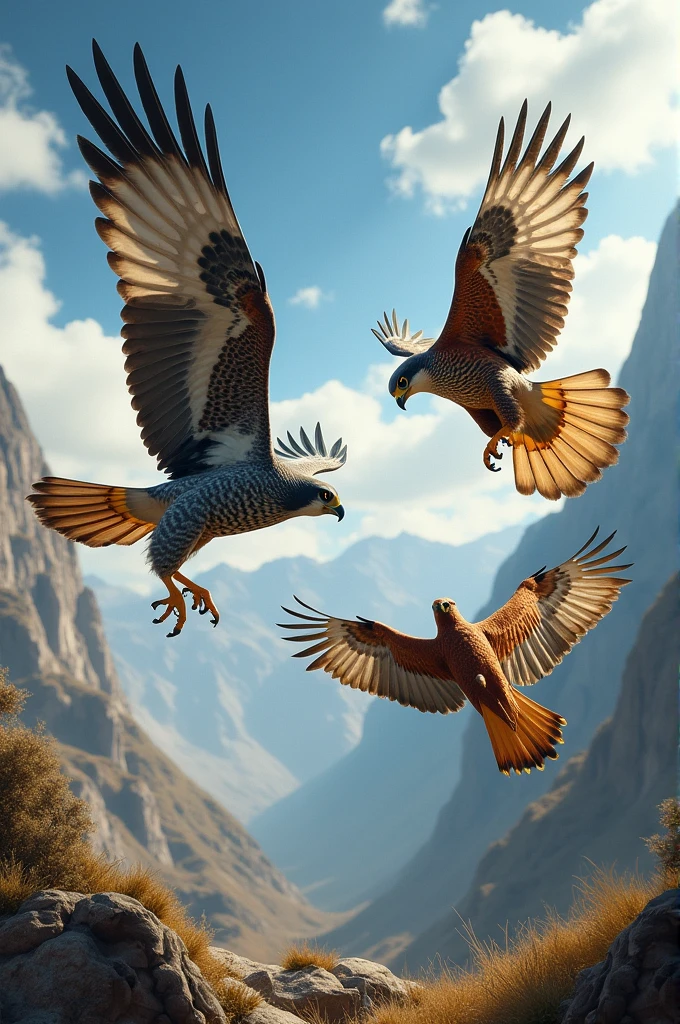 Falcon vs eagle vs hawk